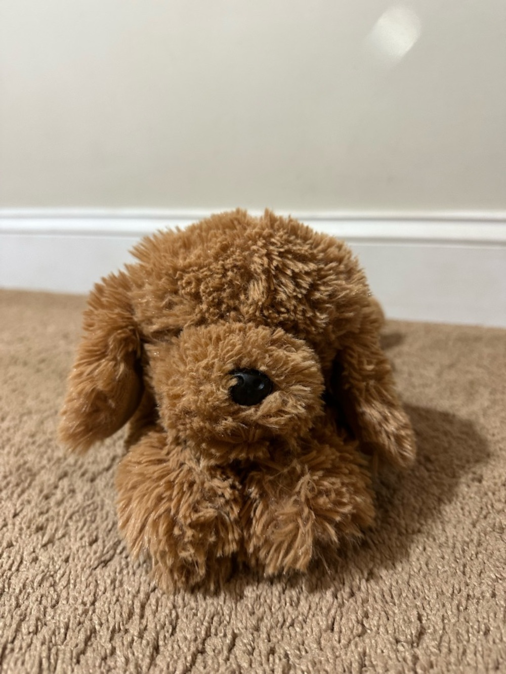 FAO Schwarz Plush Stuffed Animal Dog Puppy Brown Doodle 2024